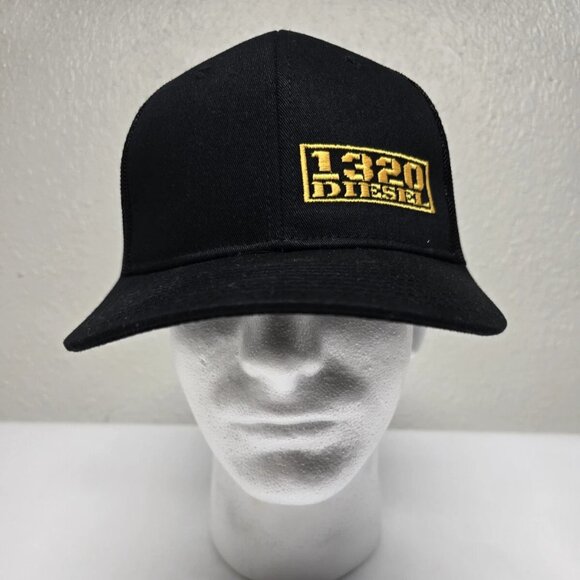 Port Authority Other - Port Authority Trucker Hat Mens‎ Black Snap Back Logo NWOT